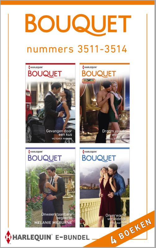 Omslag van Bouquet e-bundel nummers 3511-3514 (4-in-1)