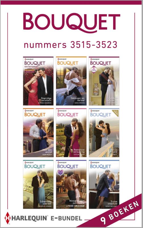 Omslag van Bouquet e-bundel nummers 3515-3523 (9-in-1)