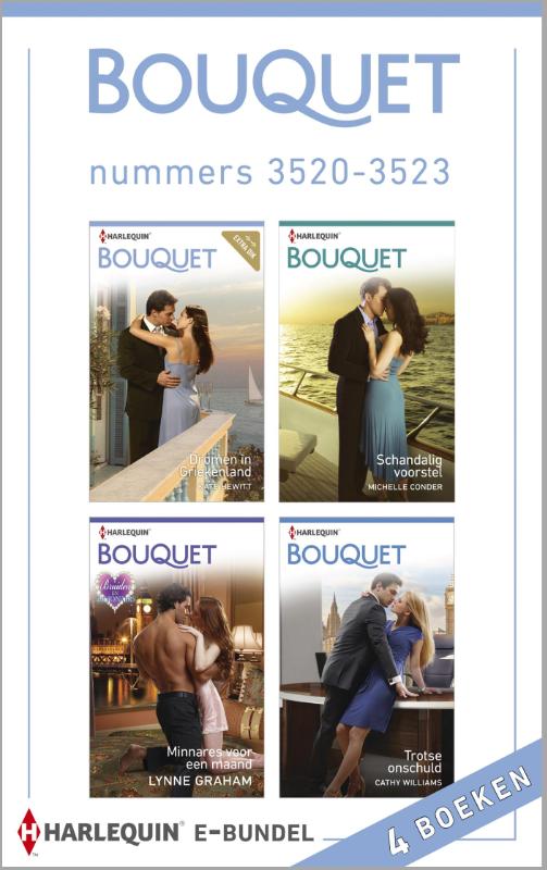 Omslag van Bouquet e-bundel nummers 3520-3523 (4-in-1)