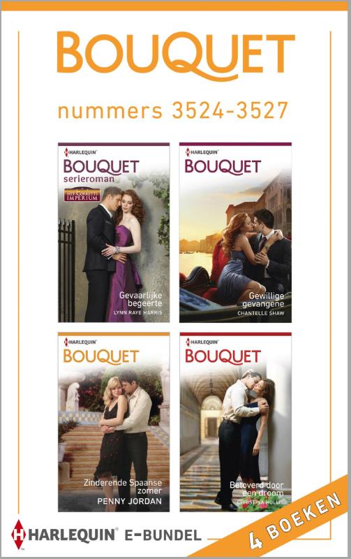 Omslag van Bouquet e-bundel nummers 3524-3527 (4-in-1)