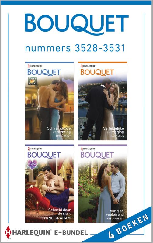 Omslag van Bouquet e-bundel nummers 3528-3531 (4-in-1)