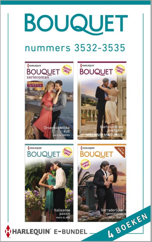 Omslag van Bouquet e-bundel nummers 3532-3535 (4-in-1)