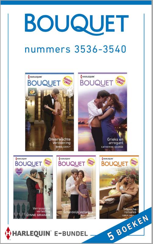 Omslag van Bouquet e-bundel nummers 3536-3540 (5-in-1)