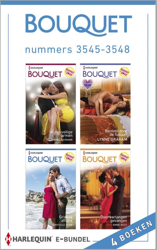 Omslag van Bouquet e-bundel nummers 3545-3548 (4-in-1)