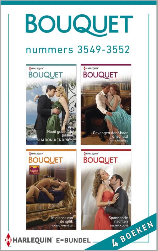 Omslag van Bouquet e-bundel nummers 3549-3552 (4-in-1)