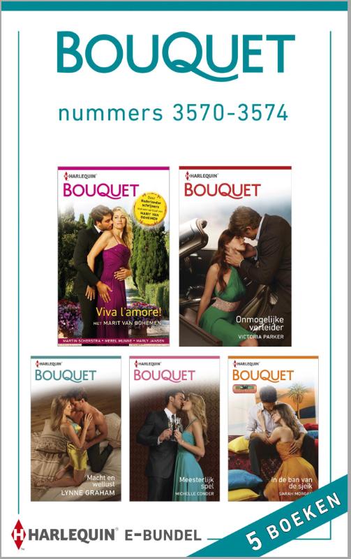 Omslag van Bouquet e-bundel nummers 3570-3574 (5-in-1)