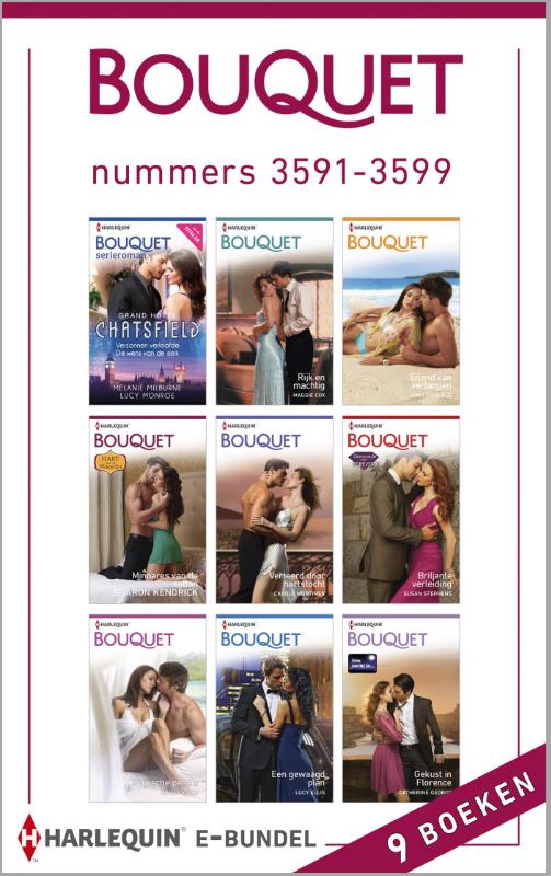 Omslag van Bouquet e-bundel nummers 3591-3599 (9-in-1)