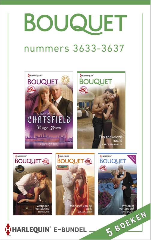 Omslag van Bouquet e-bundel nummers 3633-3637 (5-in-1)