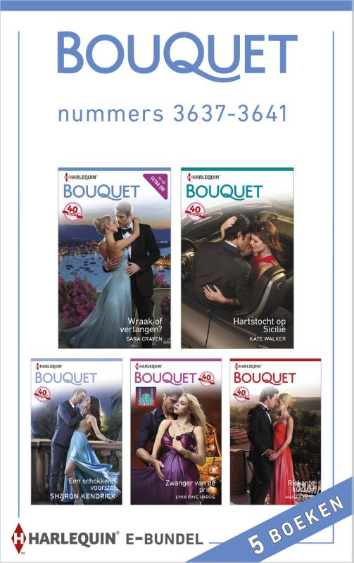 Omslag van Bouquet e-bundel nummers 3637-3641 (5-in-1)