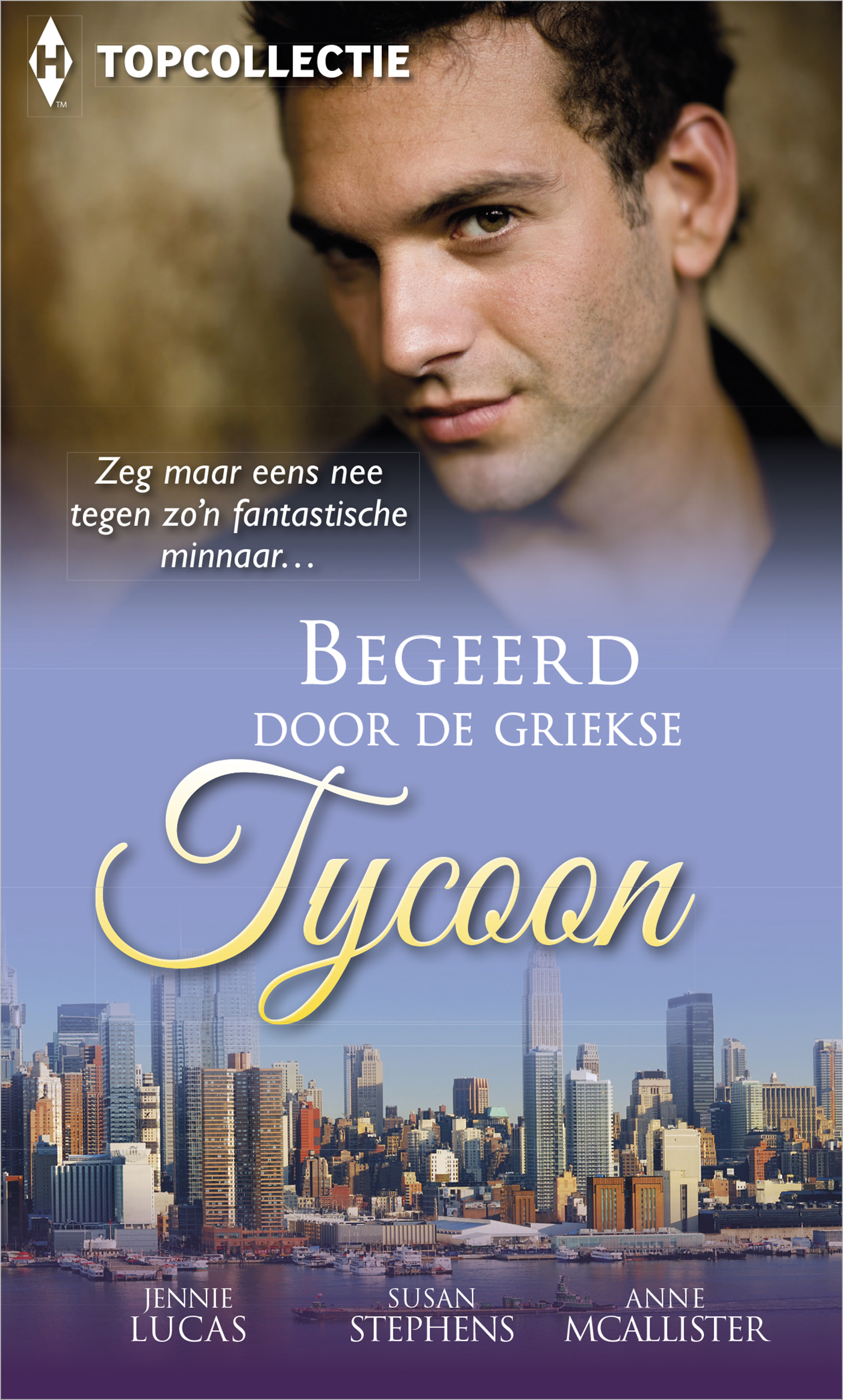 Omslag van Begeerd door de Griekse tycoon