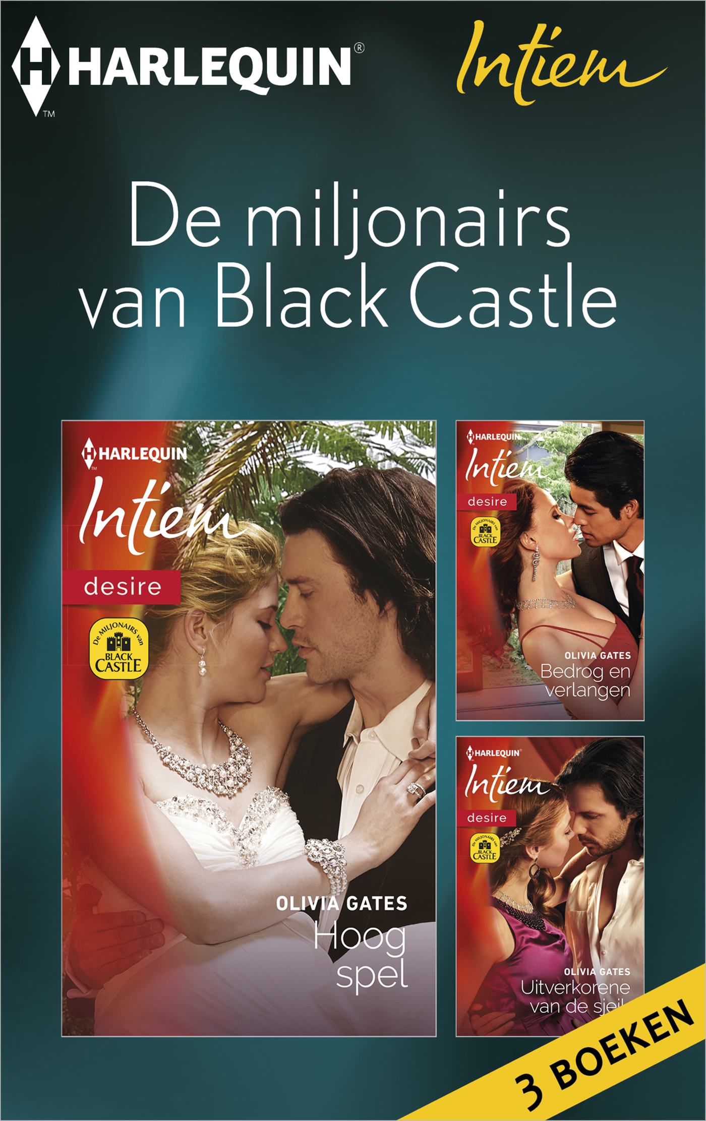 Omslag van De miljonairs van Black Castle deel 1-3 (3-in-1)
