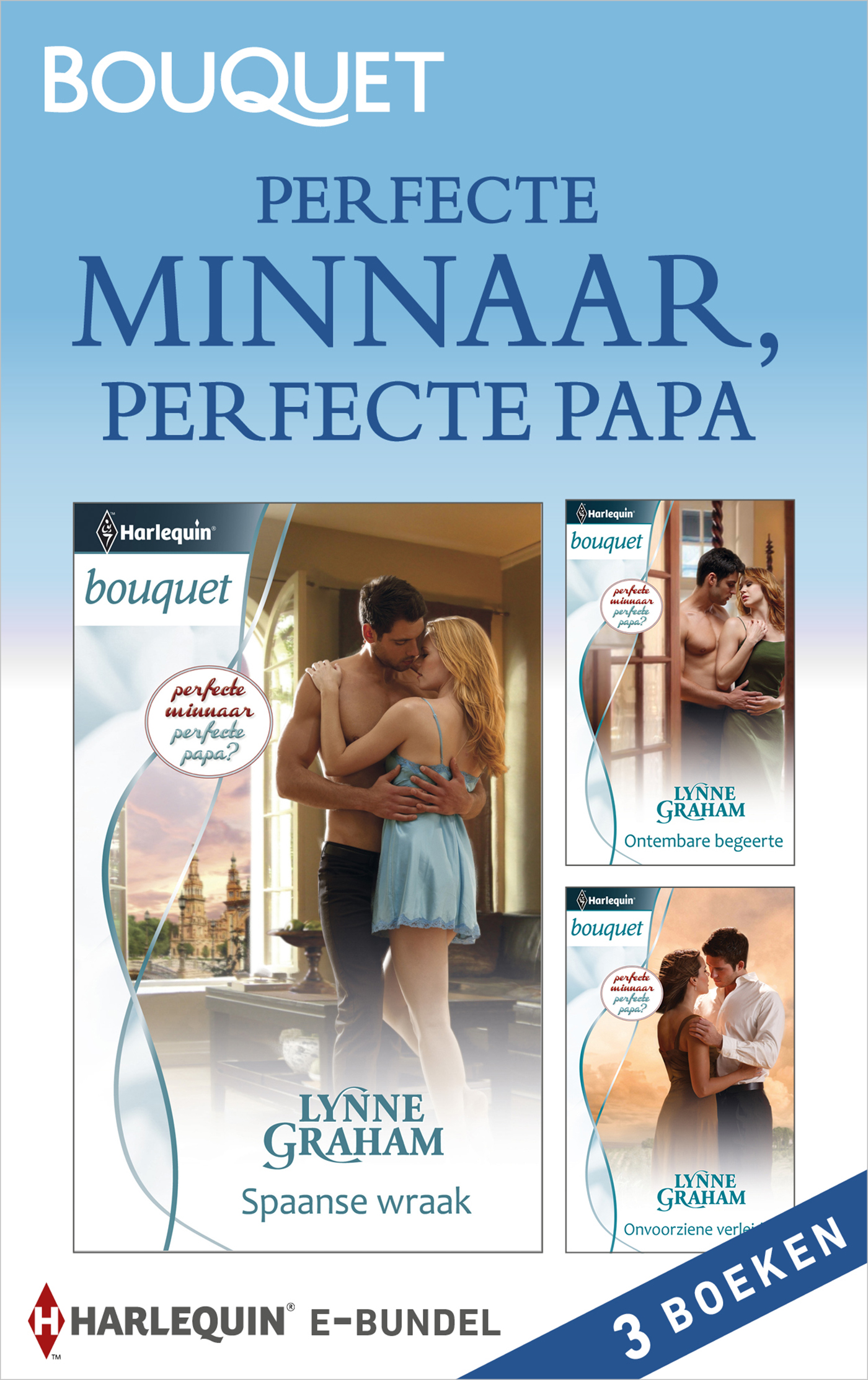 Omslag van Perfecte minnaar, perfecte papa? (3-in-1)