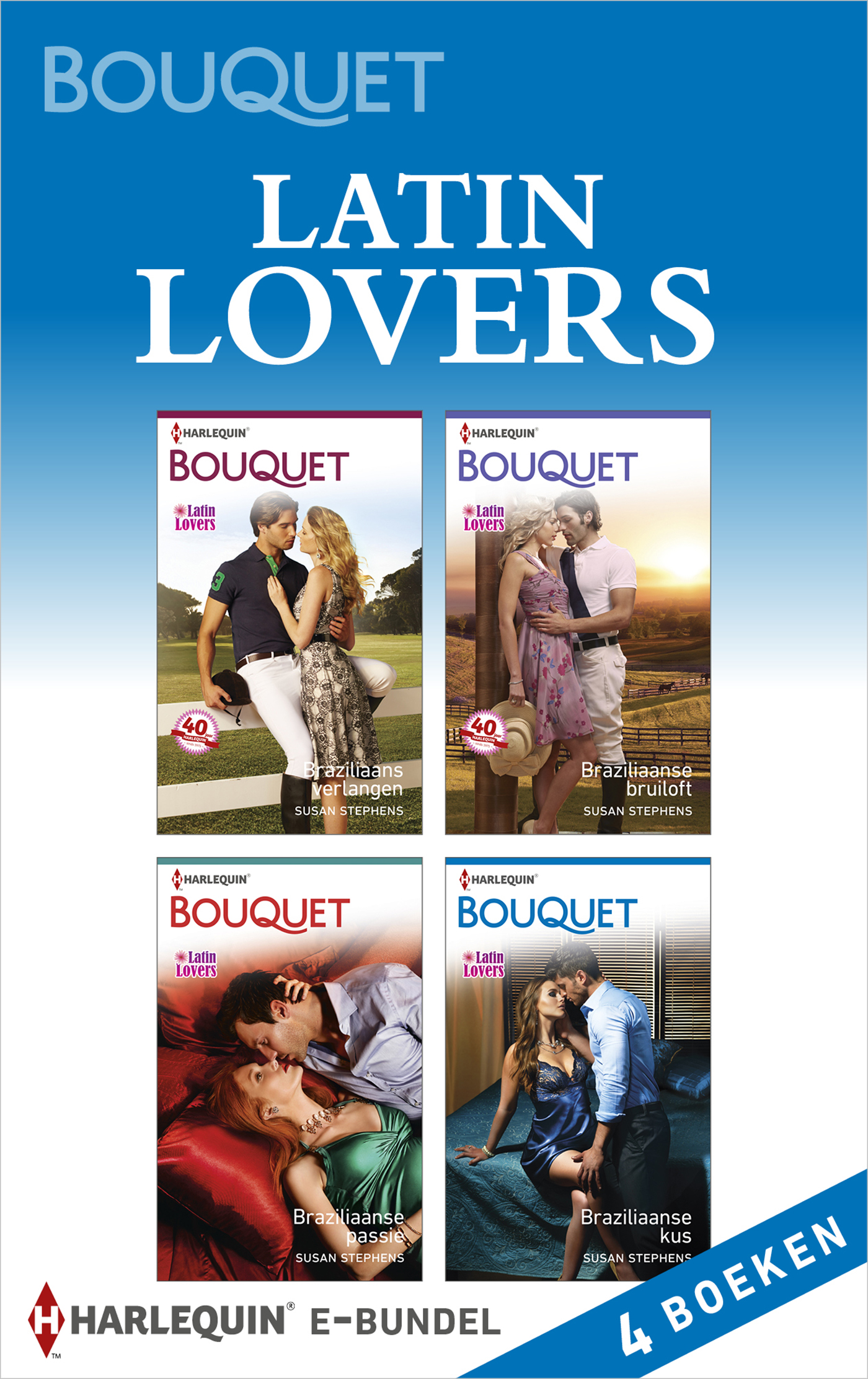 Omslag van Latin Lovers (4-in-1)