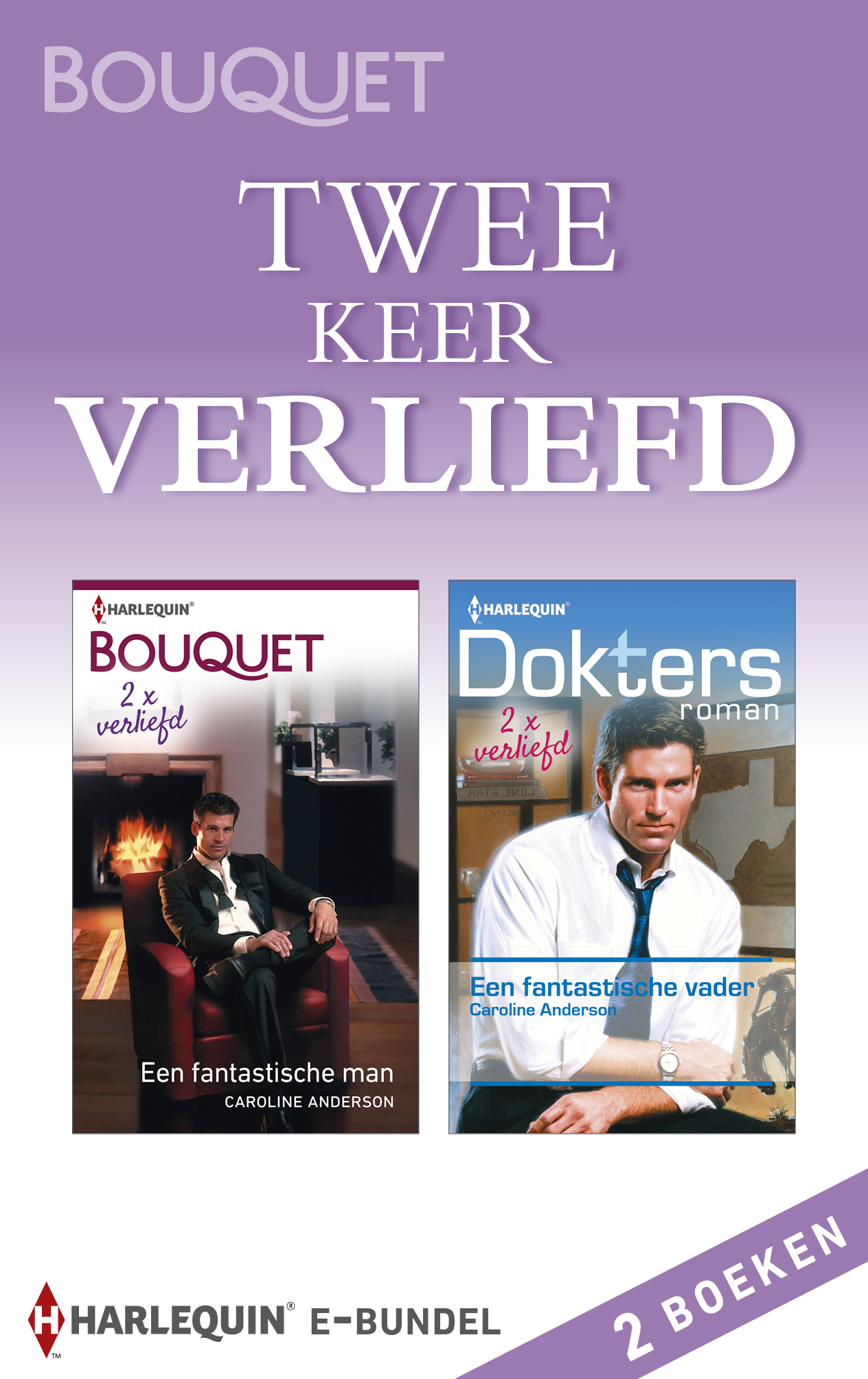 Omslag van Twee keer verliefd (2-in-1)