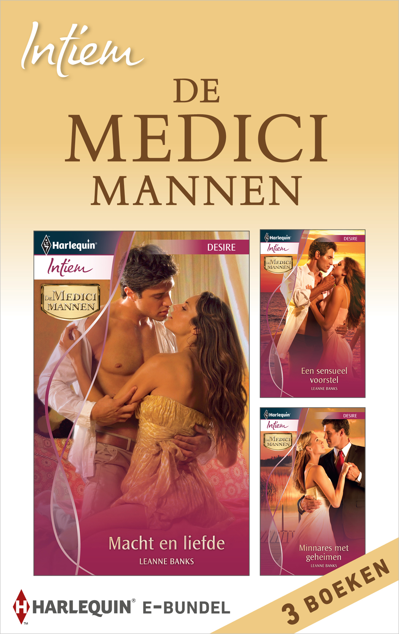 Omslag van De Medici mannen (3-in-1)