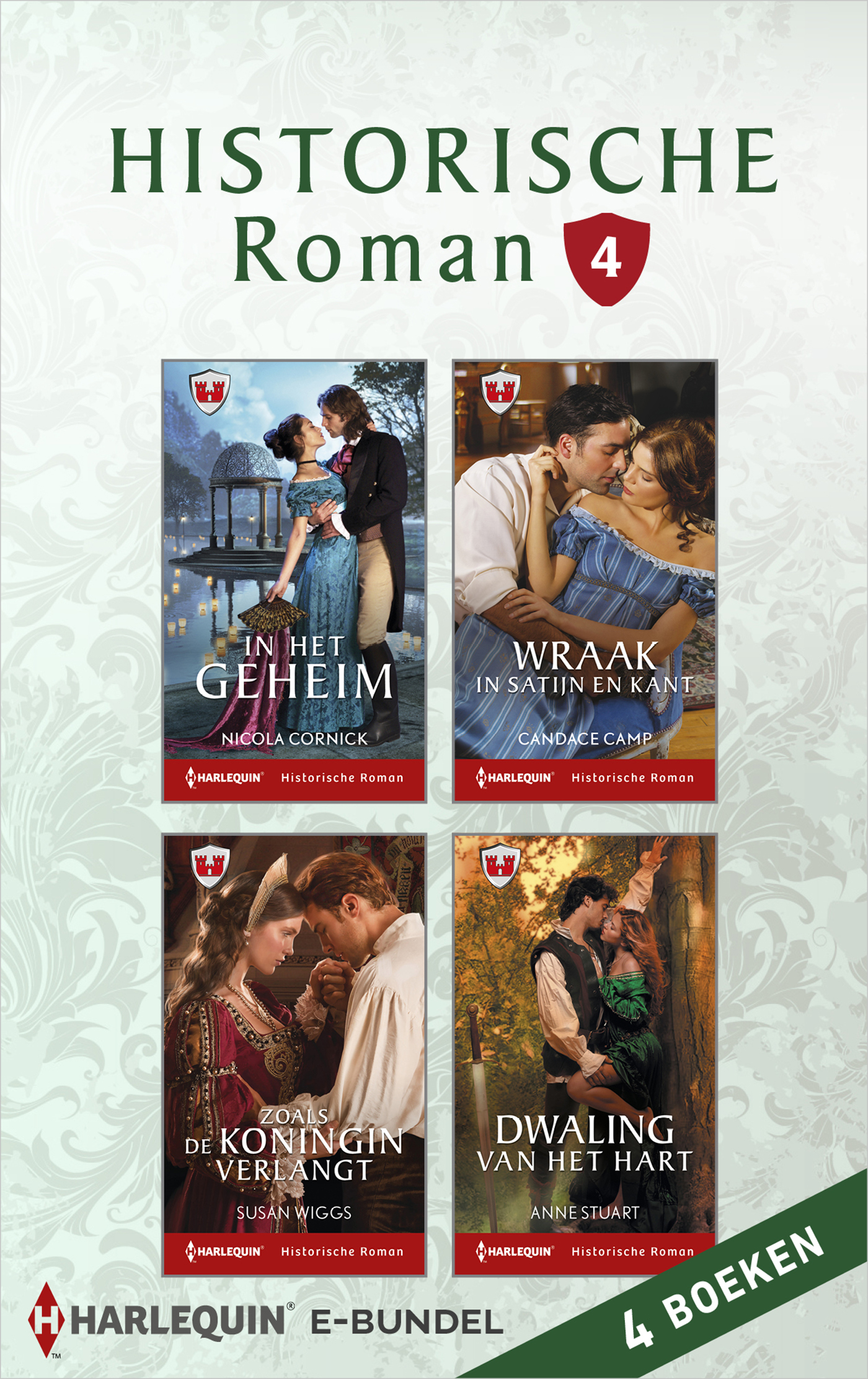 Omslag van Historische Roman 4 (4-in-1)