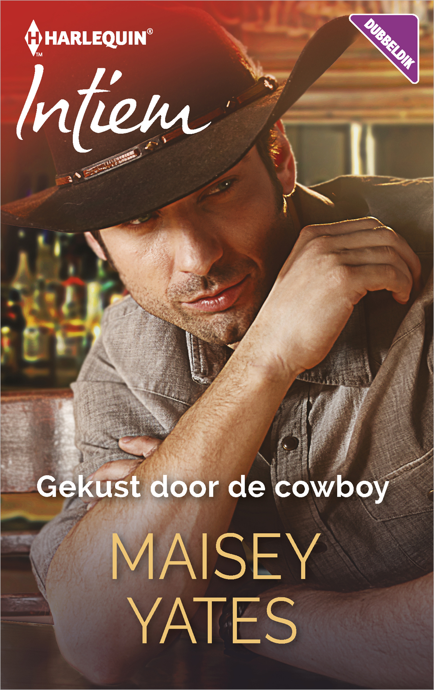 Omslag van Gekust door de cowboy