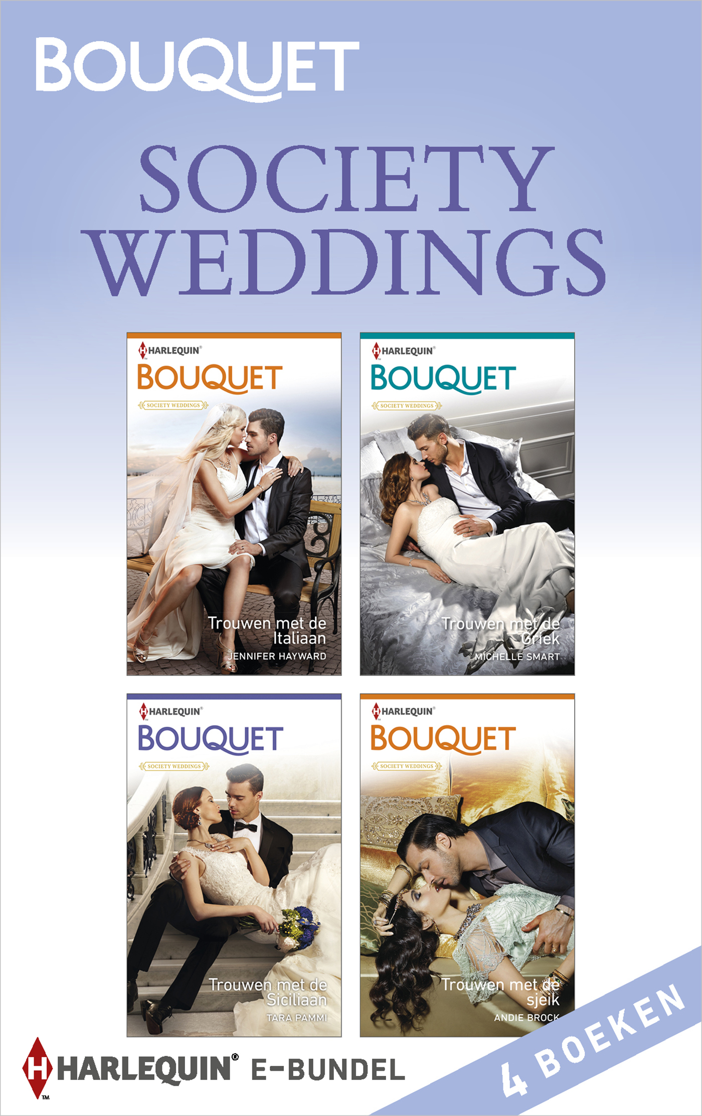 Omslag van Society weddings (4-in-1)
