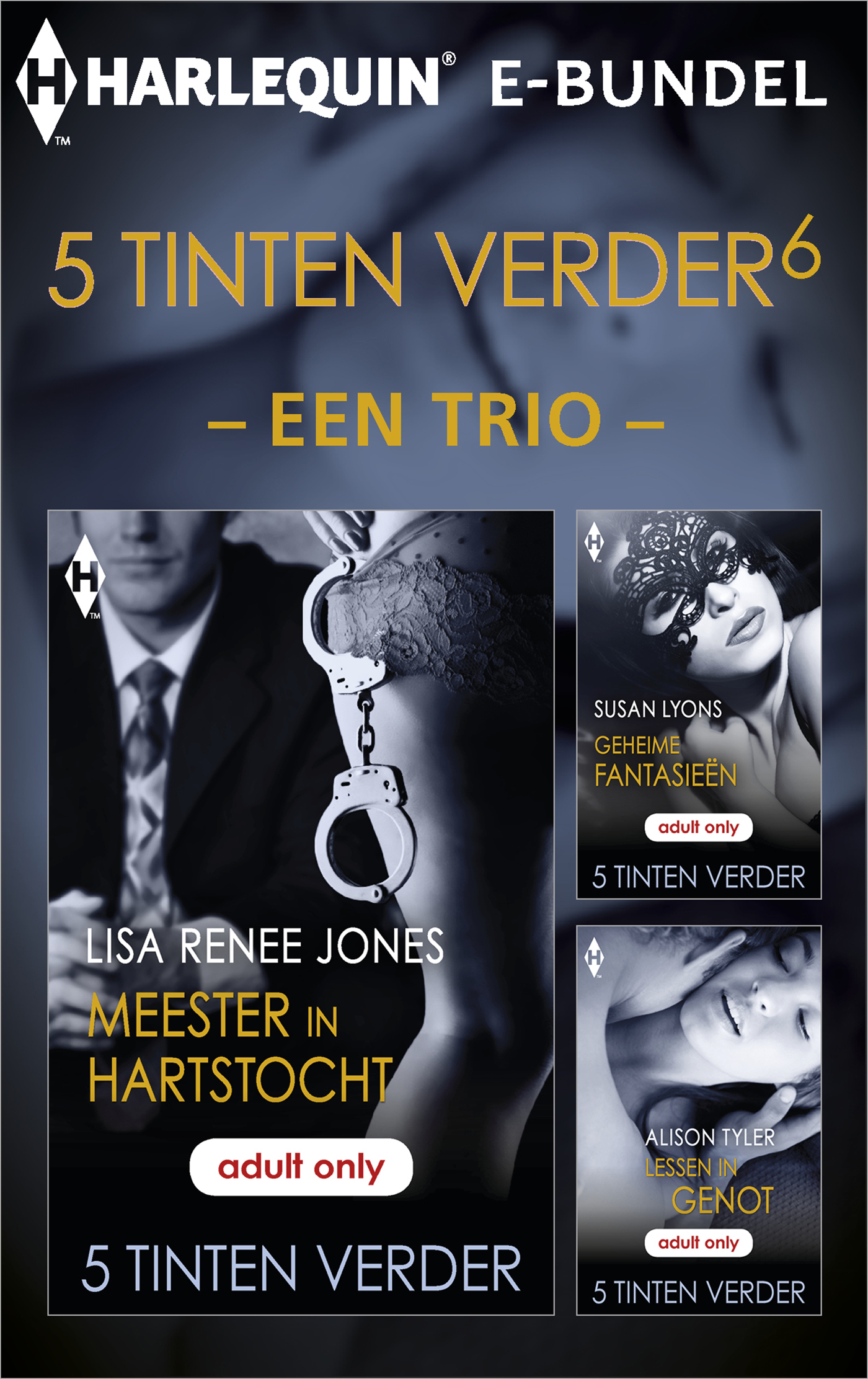 Omslag van 5 Tinten verder 6 - een trio (3-in-1)