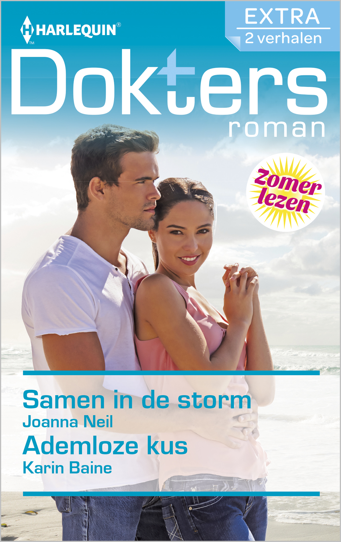 Omslag van Samen in de storm ; Ademloze kus