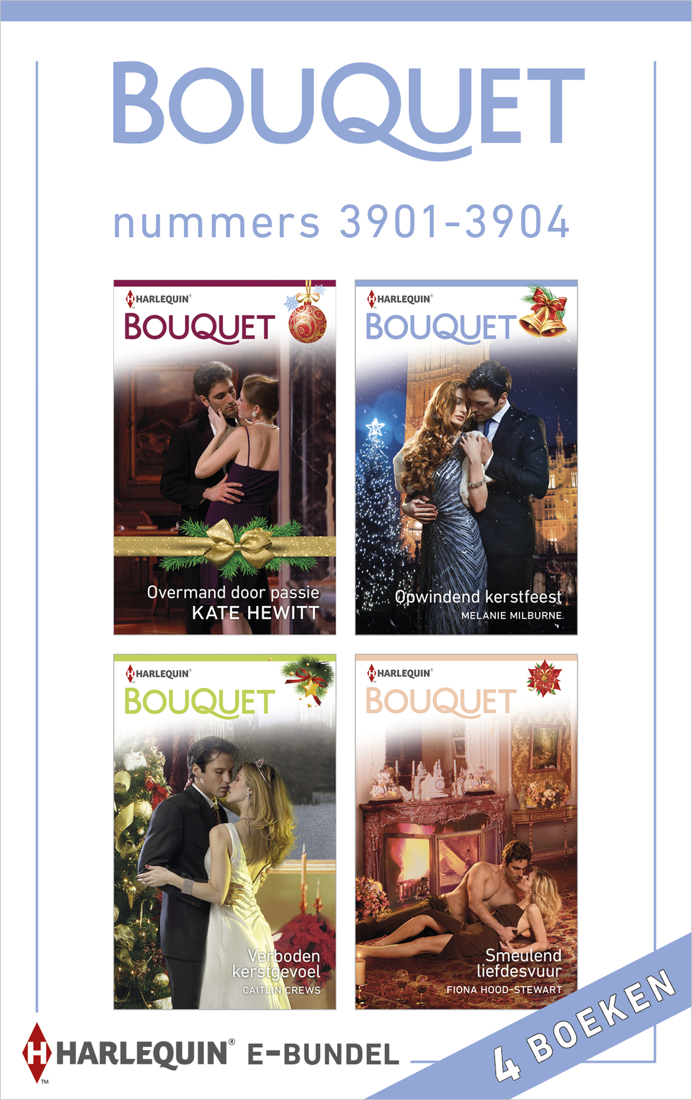 Omslag van Bouquet e-bundel nummers 3901 - 3904