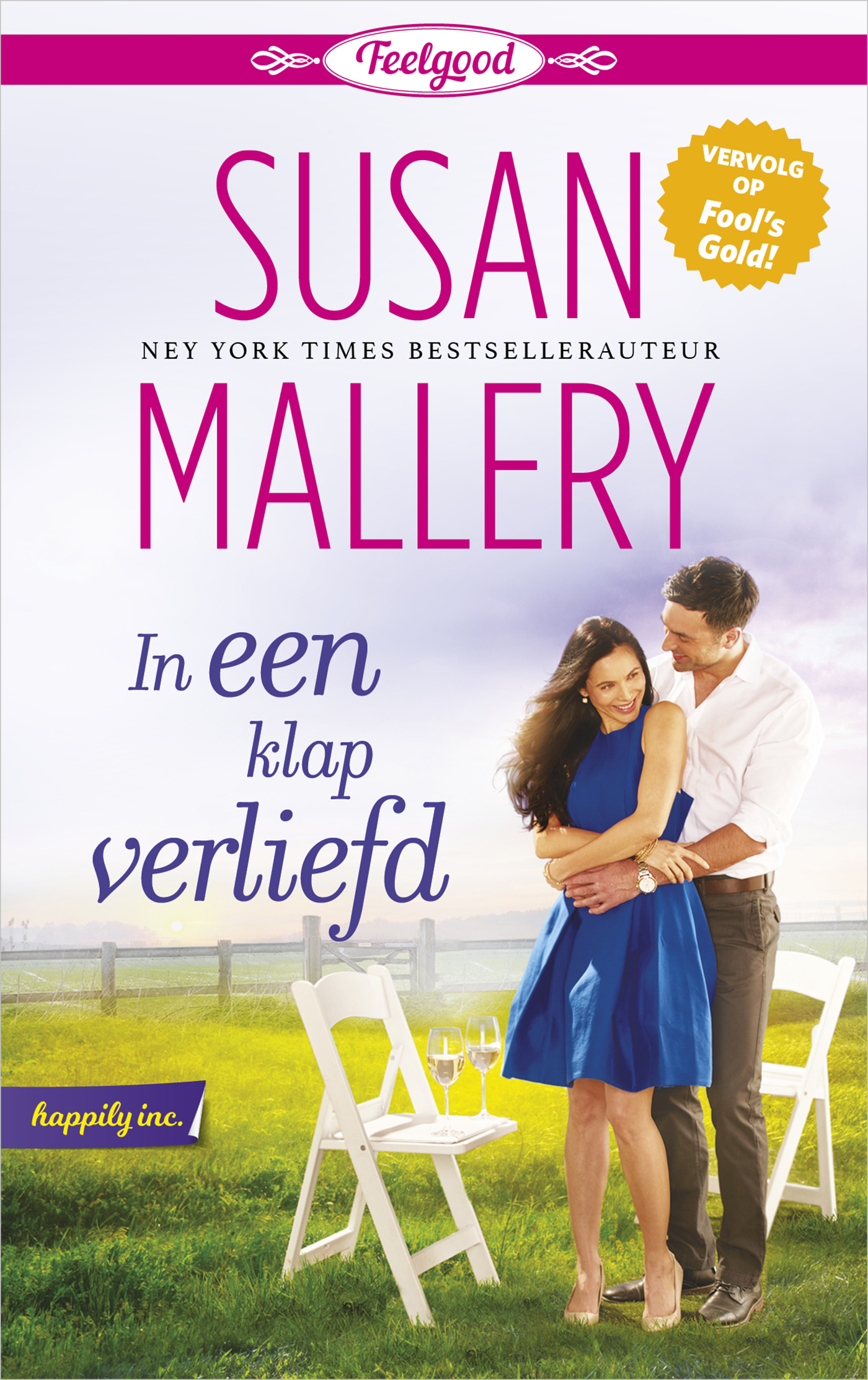 Omslag van In één klap verliefd