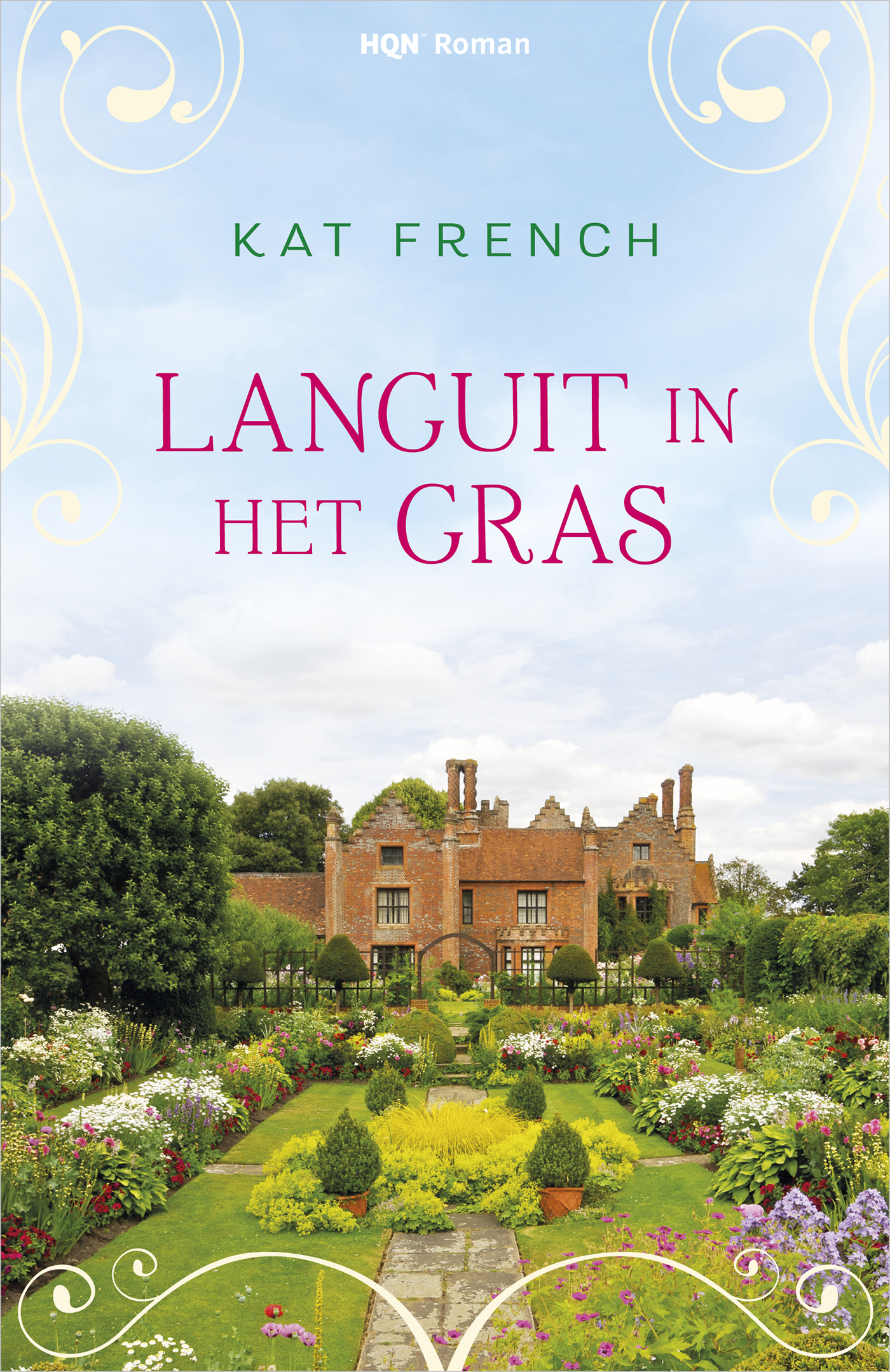 Omslag van Languit in het gras
