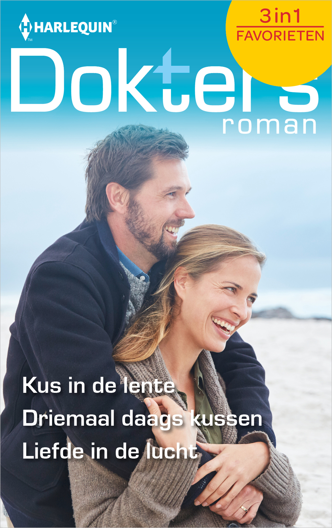 Omslag van Kus in de lente ; Driemaal daags kussen ; Liefde in de lucht