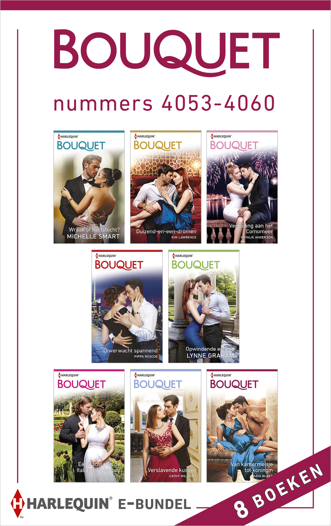 Omslag van Bouquet e-bundel nummers 4053 - 4060