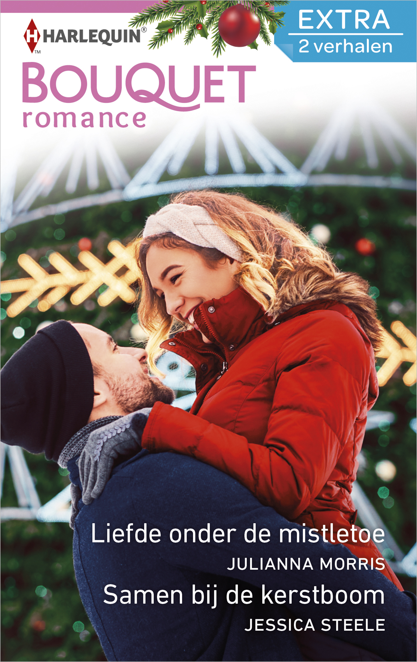 Omslag van Liefde onder de mistletoe ; Samen bij de kerstboom