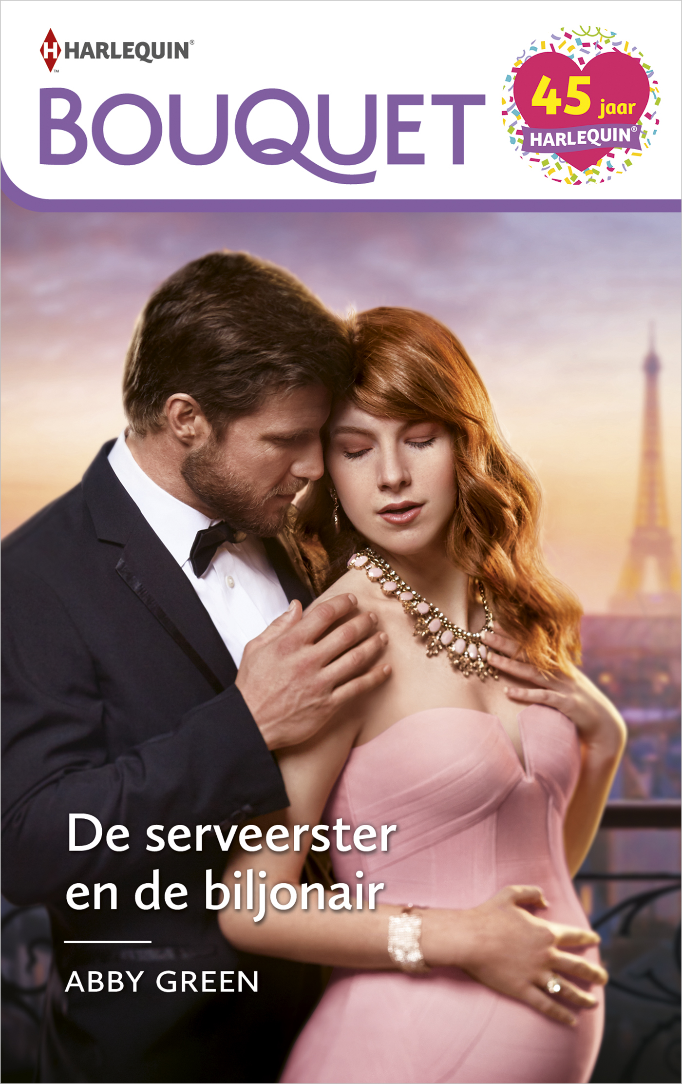 Omslag van De serveerster en de biljonair