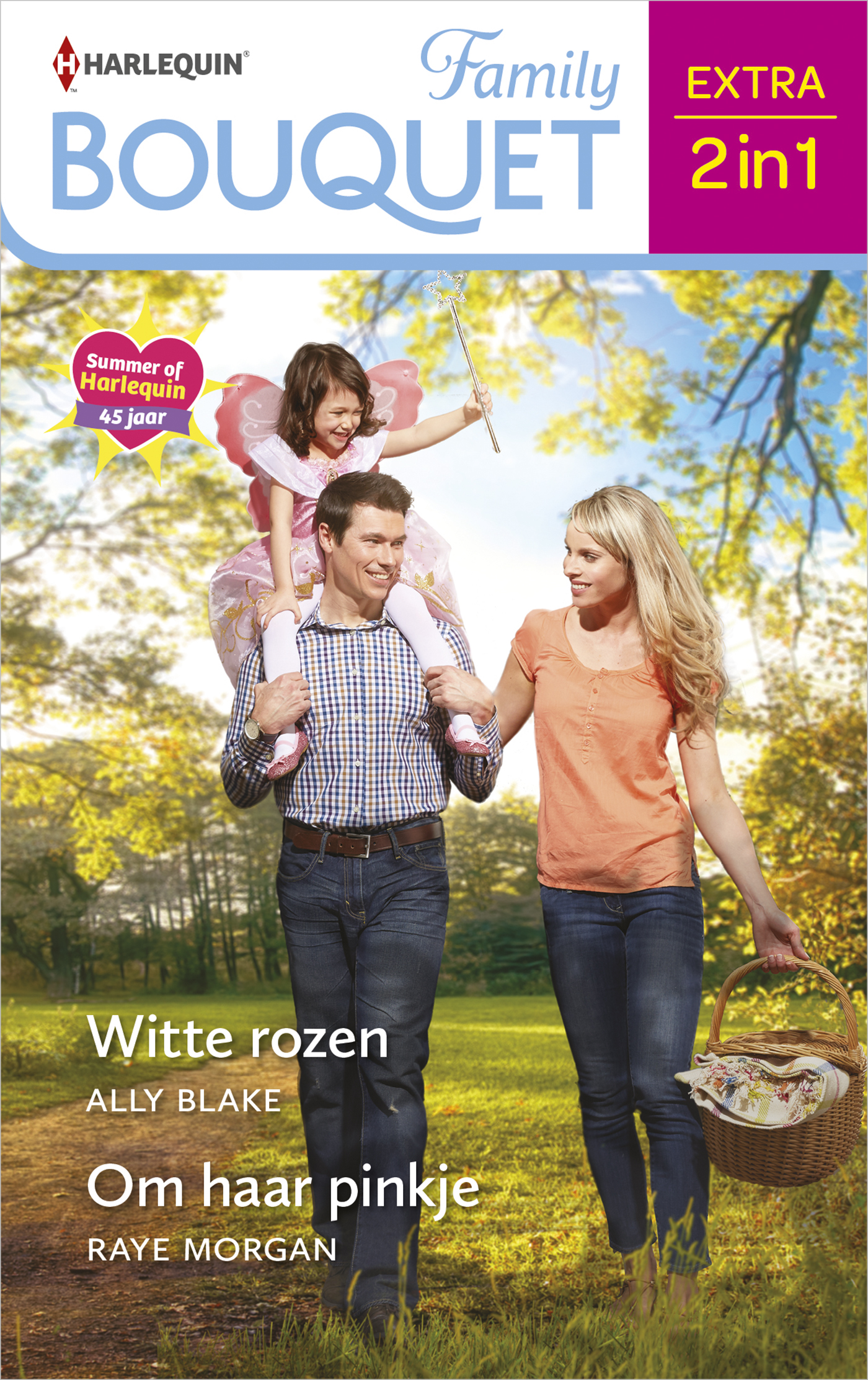 Omslag van Witte rozen / Om haar pinkje