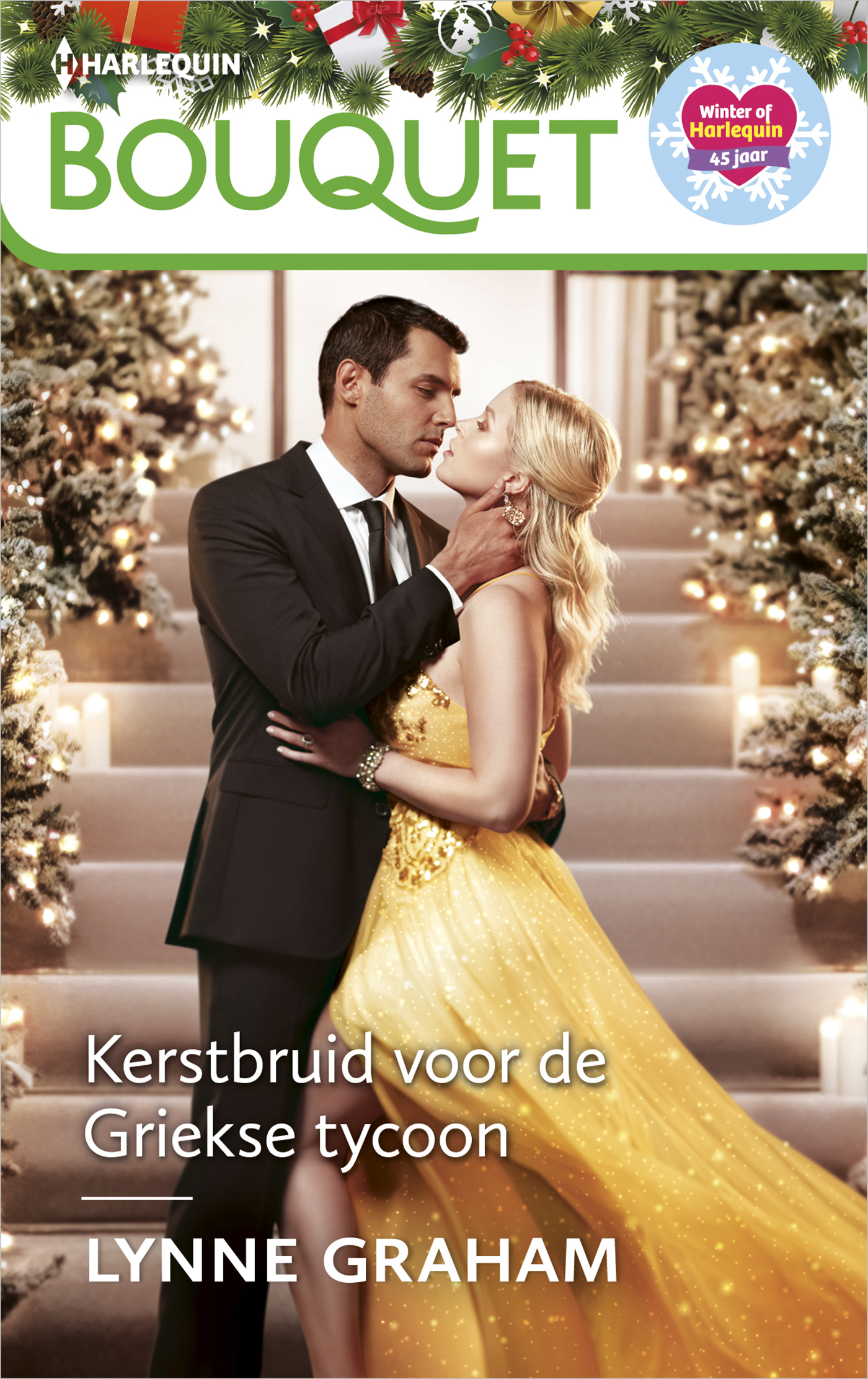 Omslag van Kerstbruid voor de Griekse tycoon