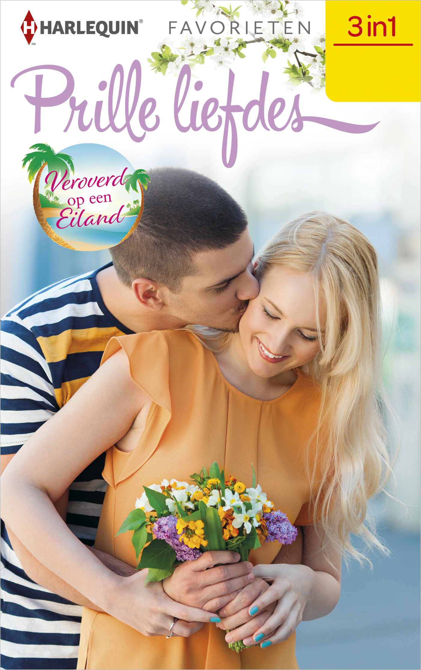 Omslag van Prille Liefdes - Veroverd op een eiland