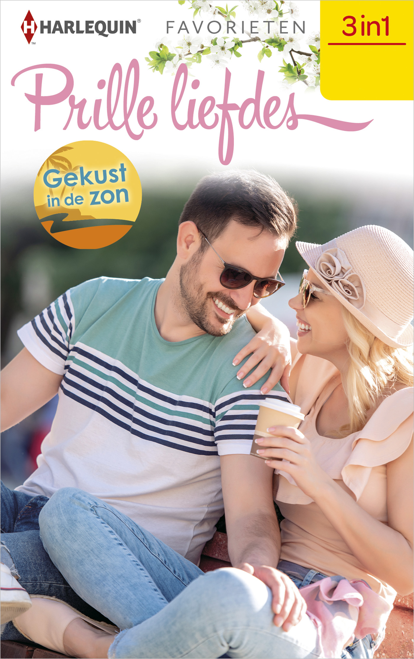 Omslag van Prille Liefdes - Gekust in de zon