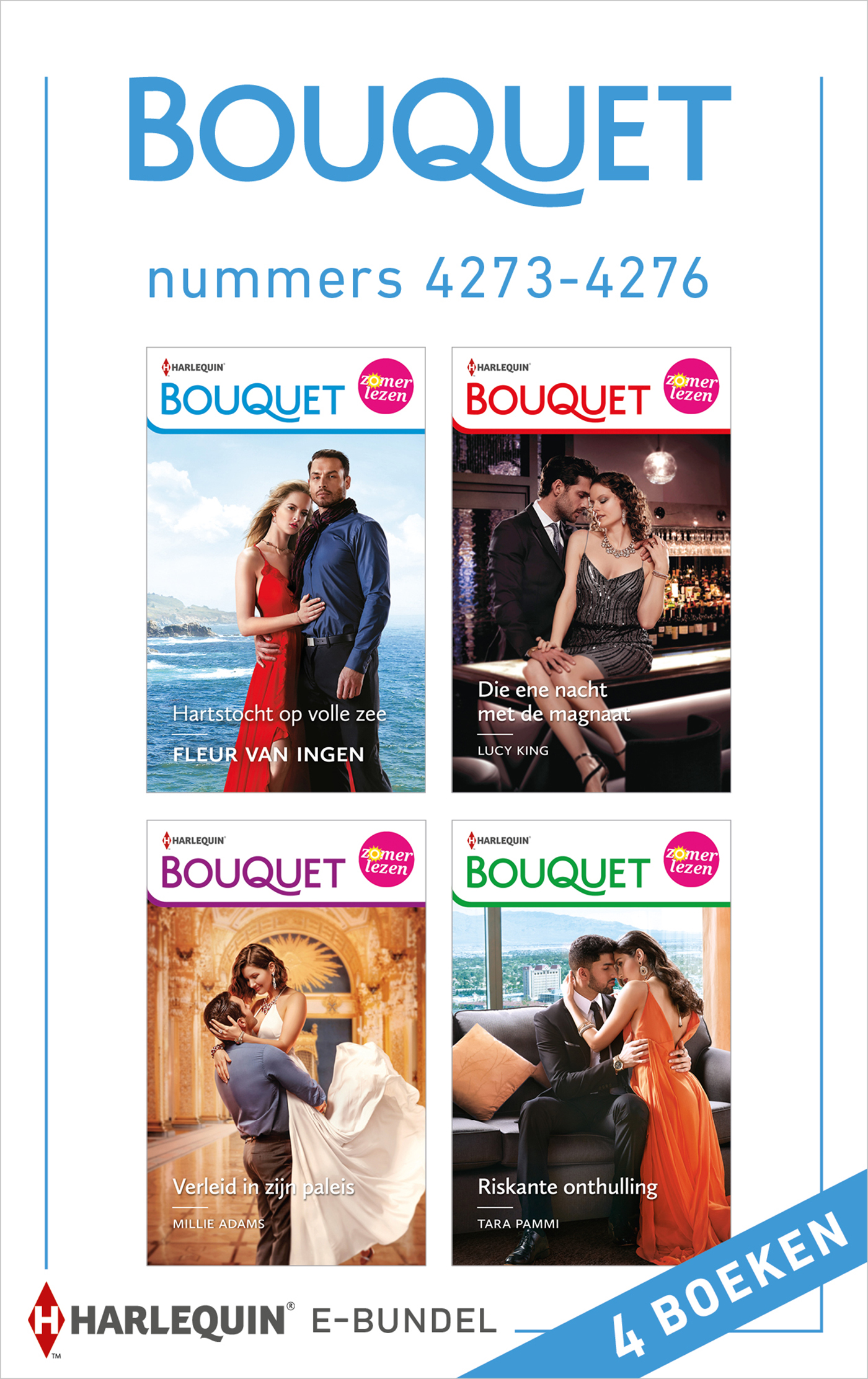 Omslag van Bouquet e-bundel nummers 4273 - 4276