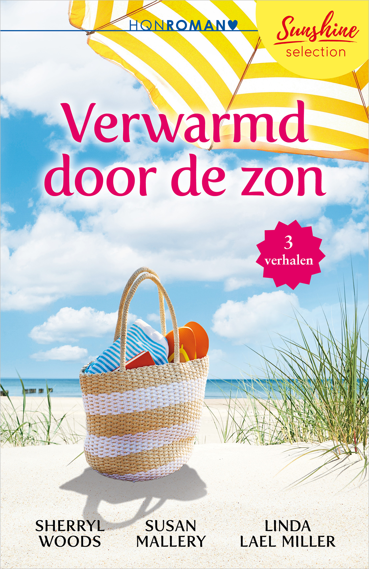 Omslag van HQN Roman Sunshine Selection: Verwarmd door de zon