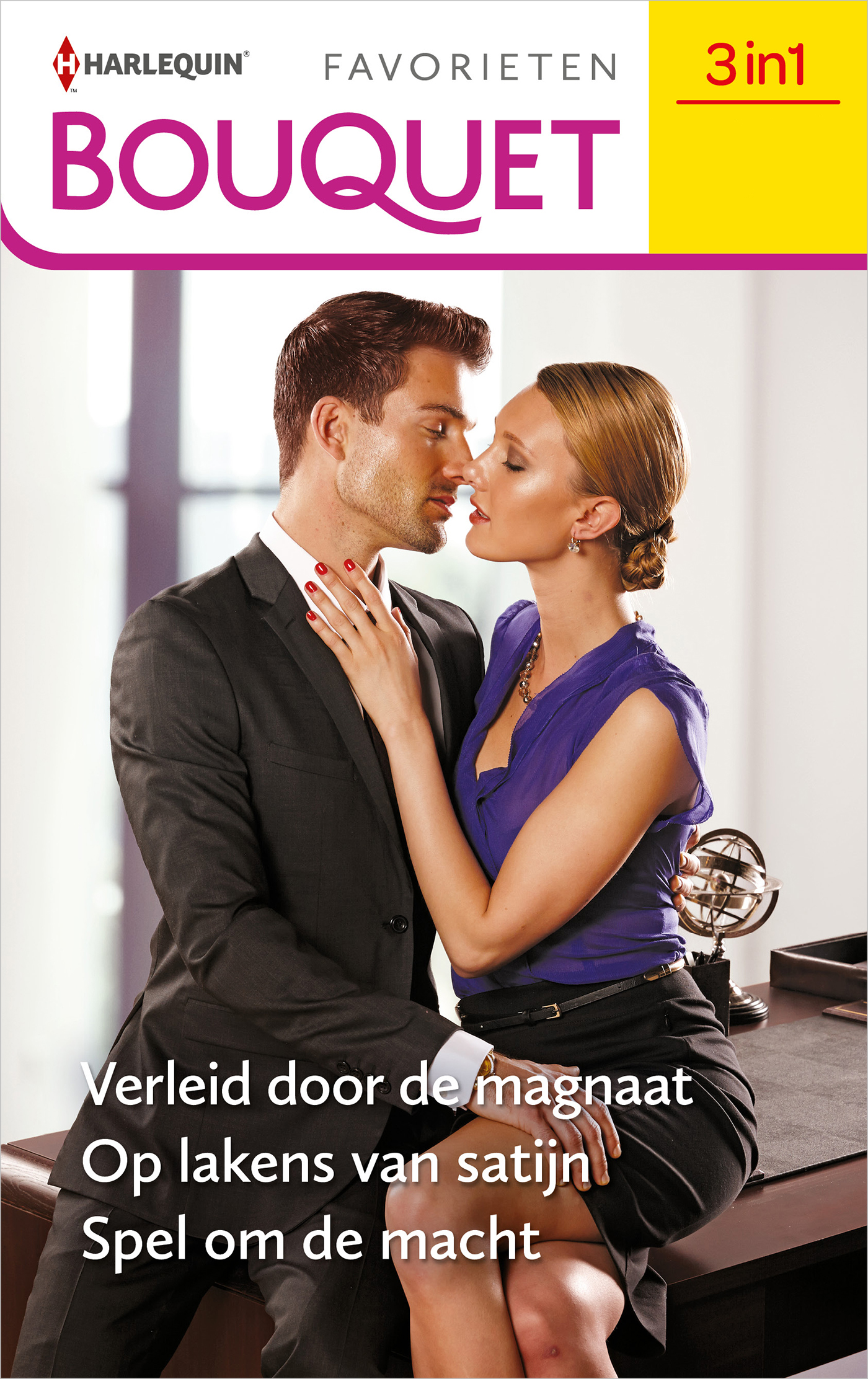 Omslag van Verleid door de magnaat / Op lakens van satijn / Spel om de macht