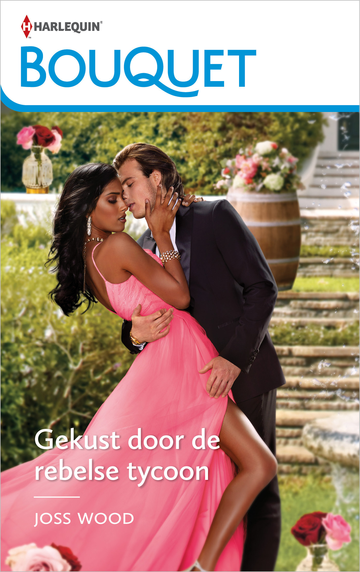 Omslag van Gekust door de rebelse tycoon