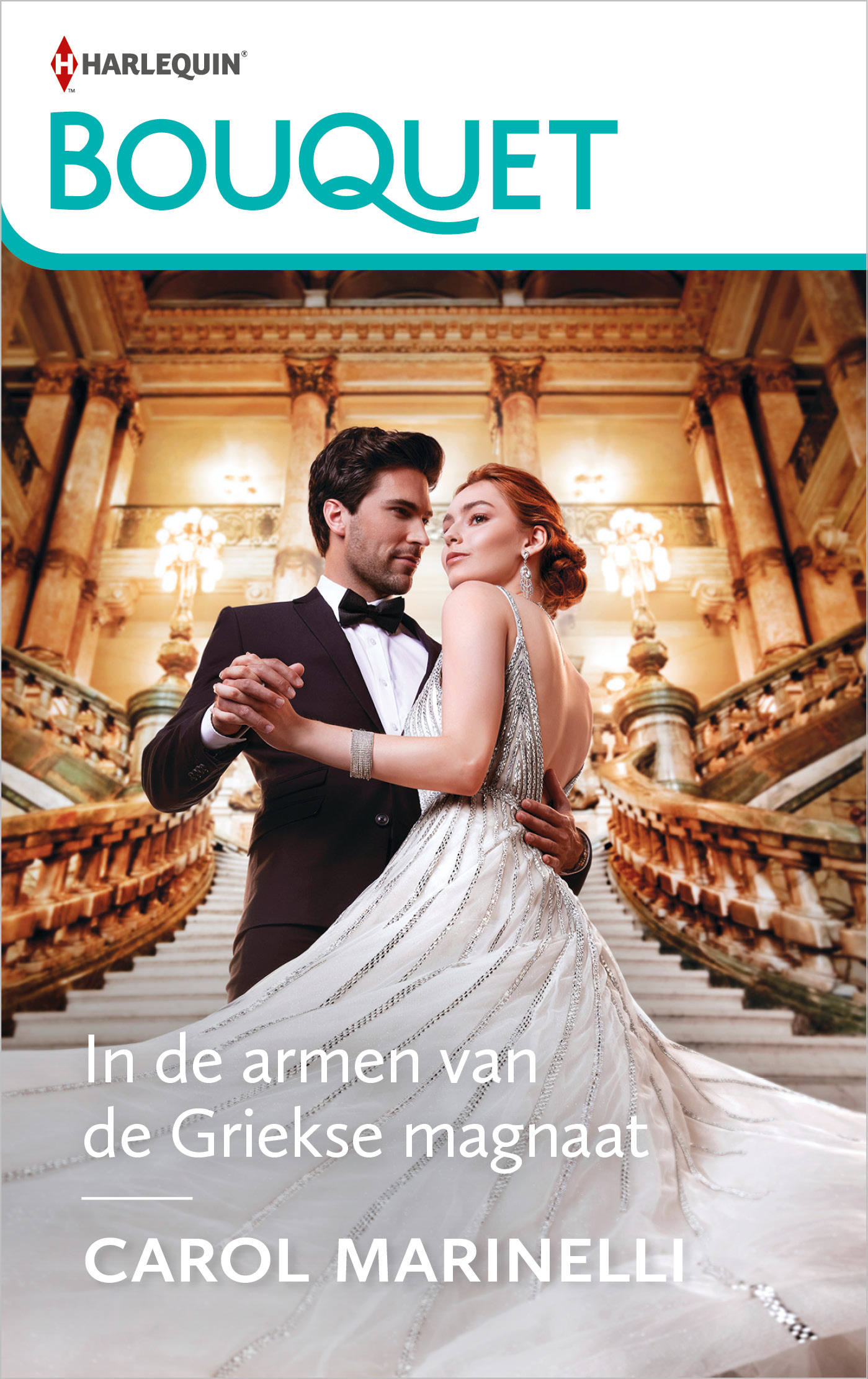 Omslag van In de armen van de Griekse magnaat