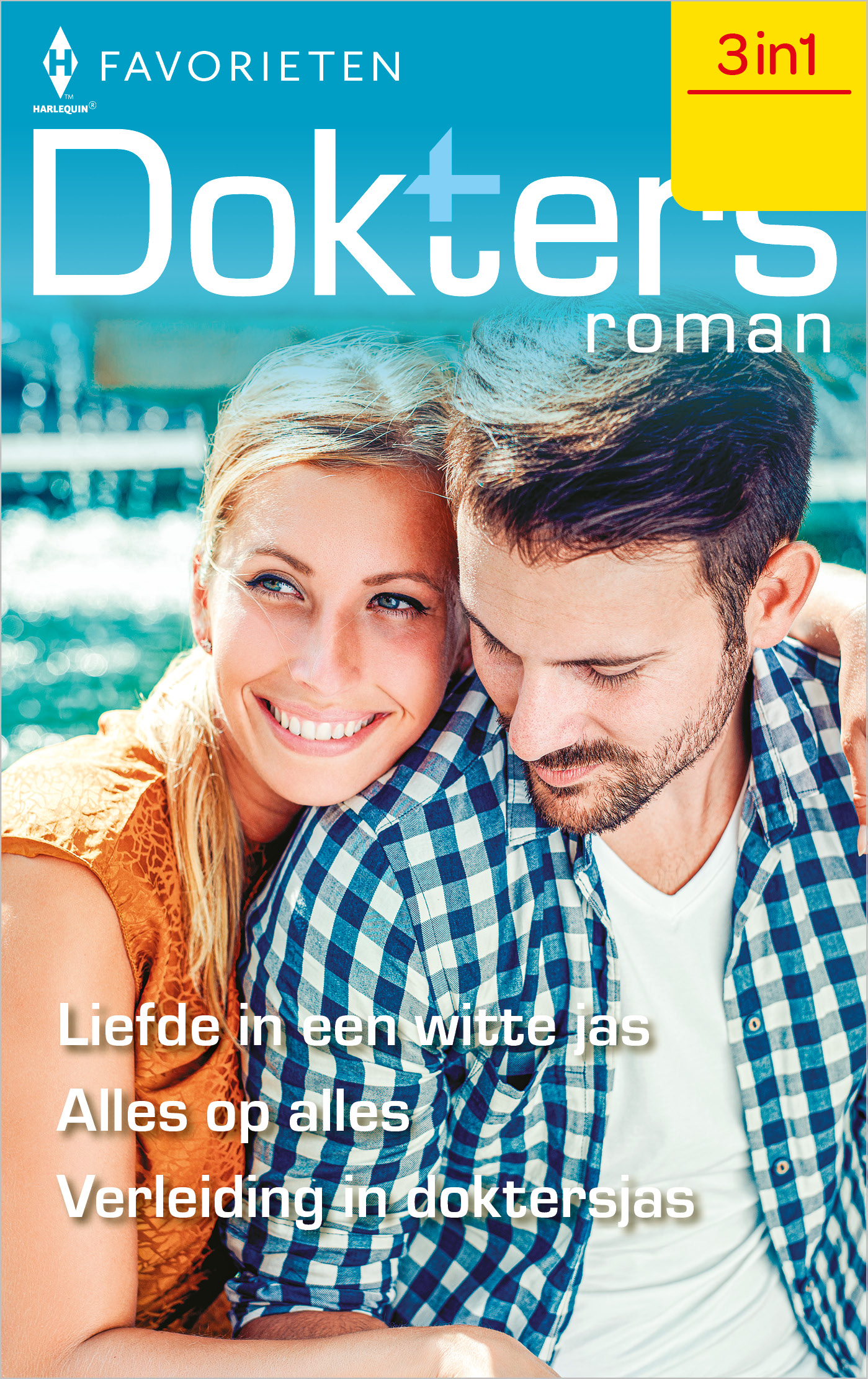 Omslag van Liefde in een witte jas / Alles op alles / Verleiding in doktersjas