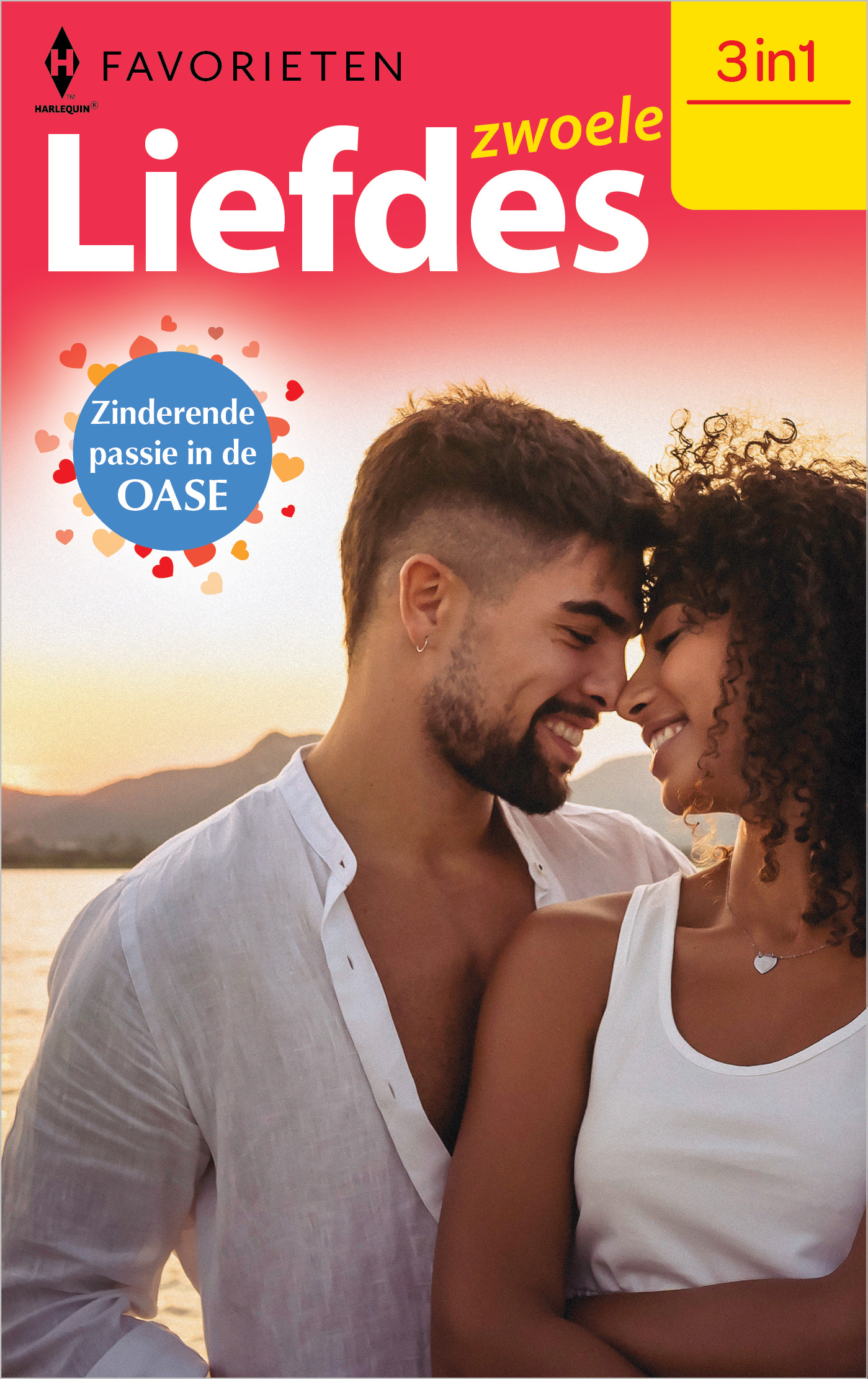 Omslag van Zwoele liefdes - Zinderende passie in de oase