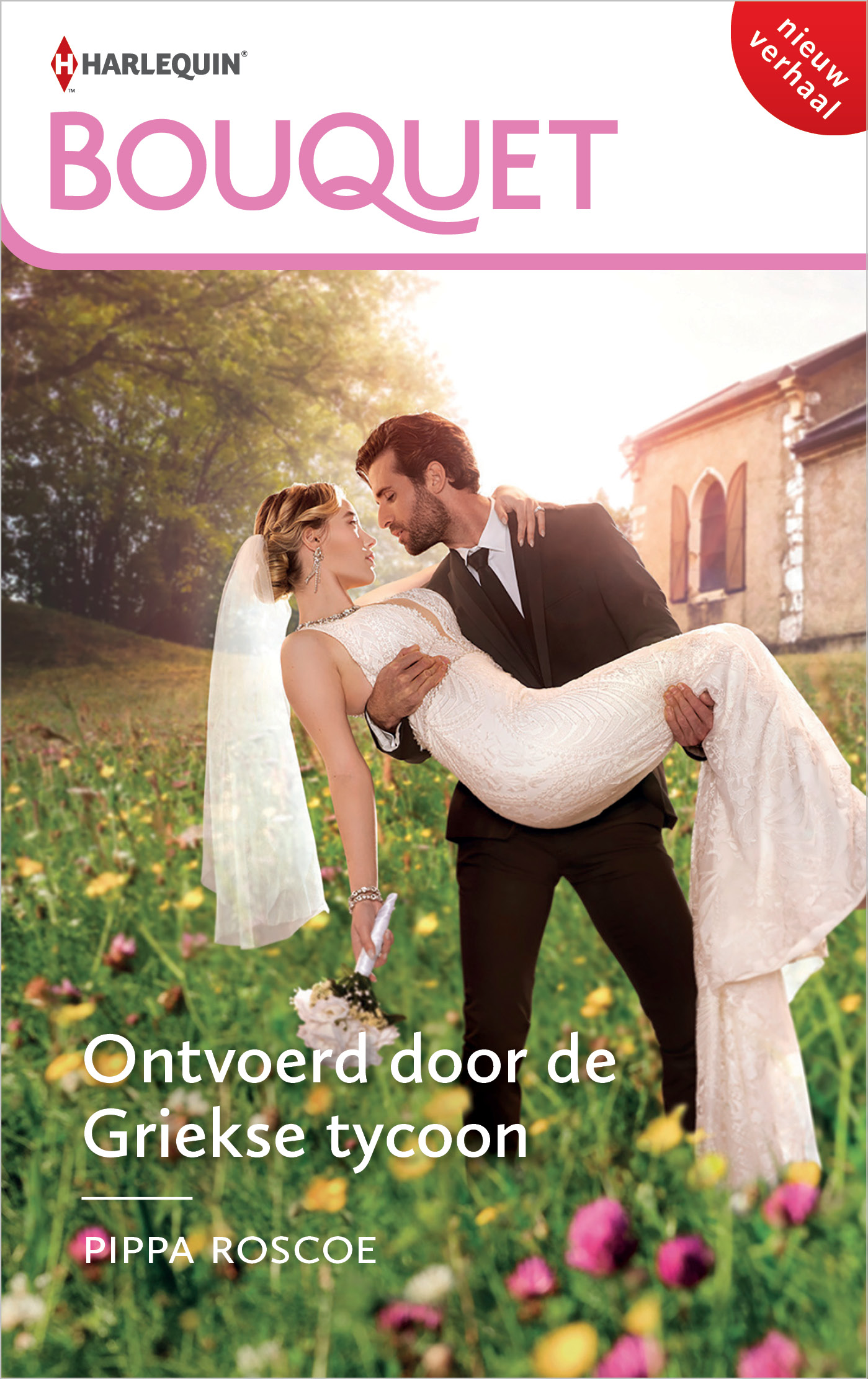 Omslag van Ontvoerd door de Griekse tycoon