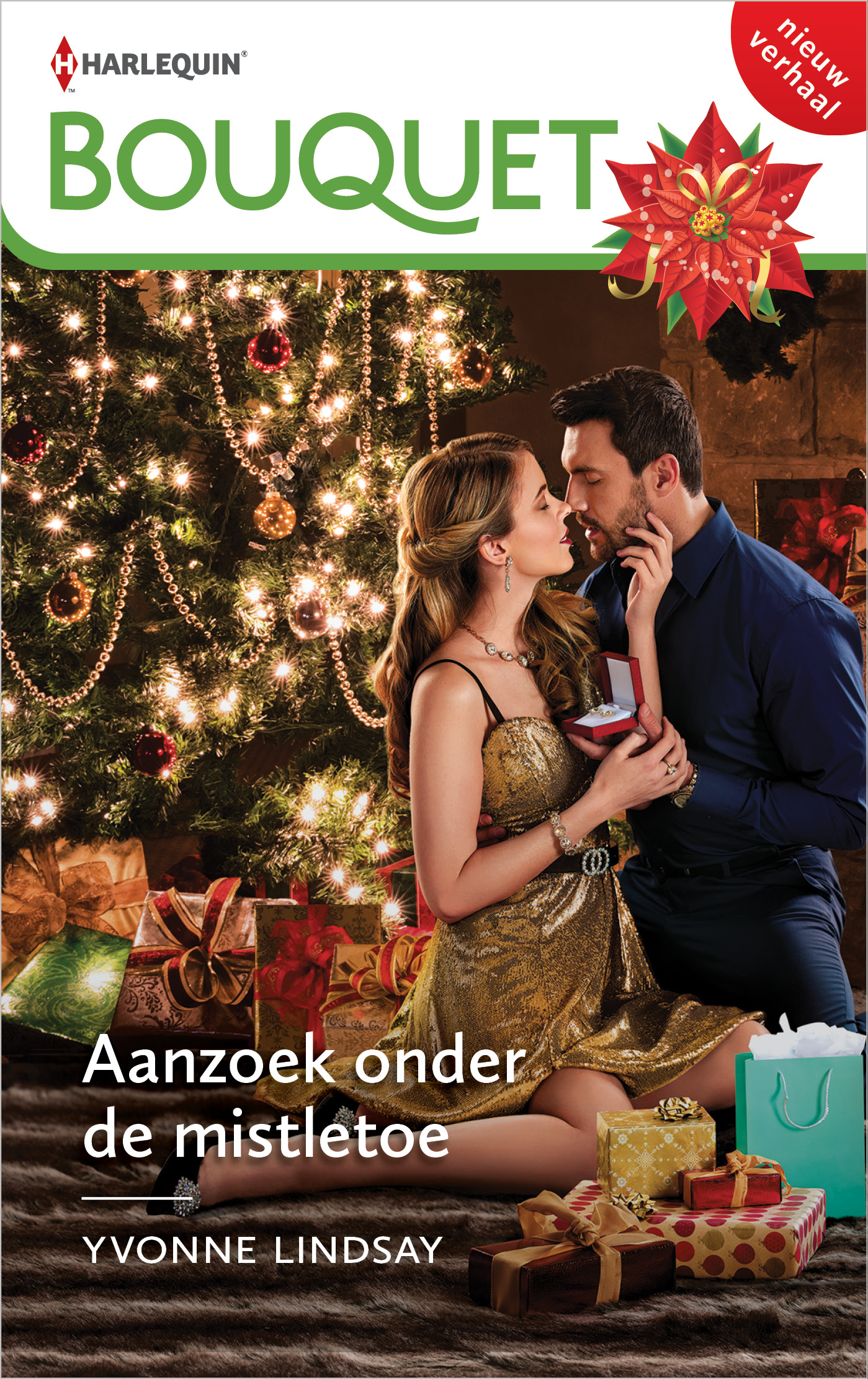 Omslag van Aanzoek onder de mistletoe