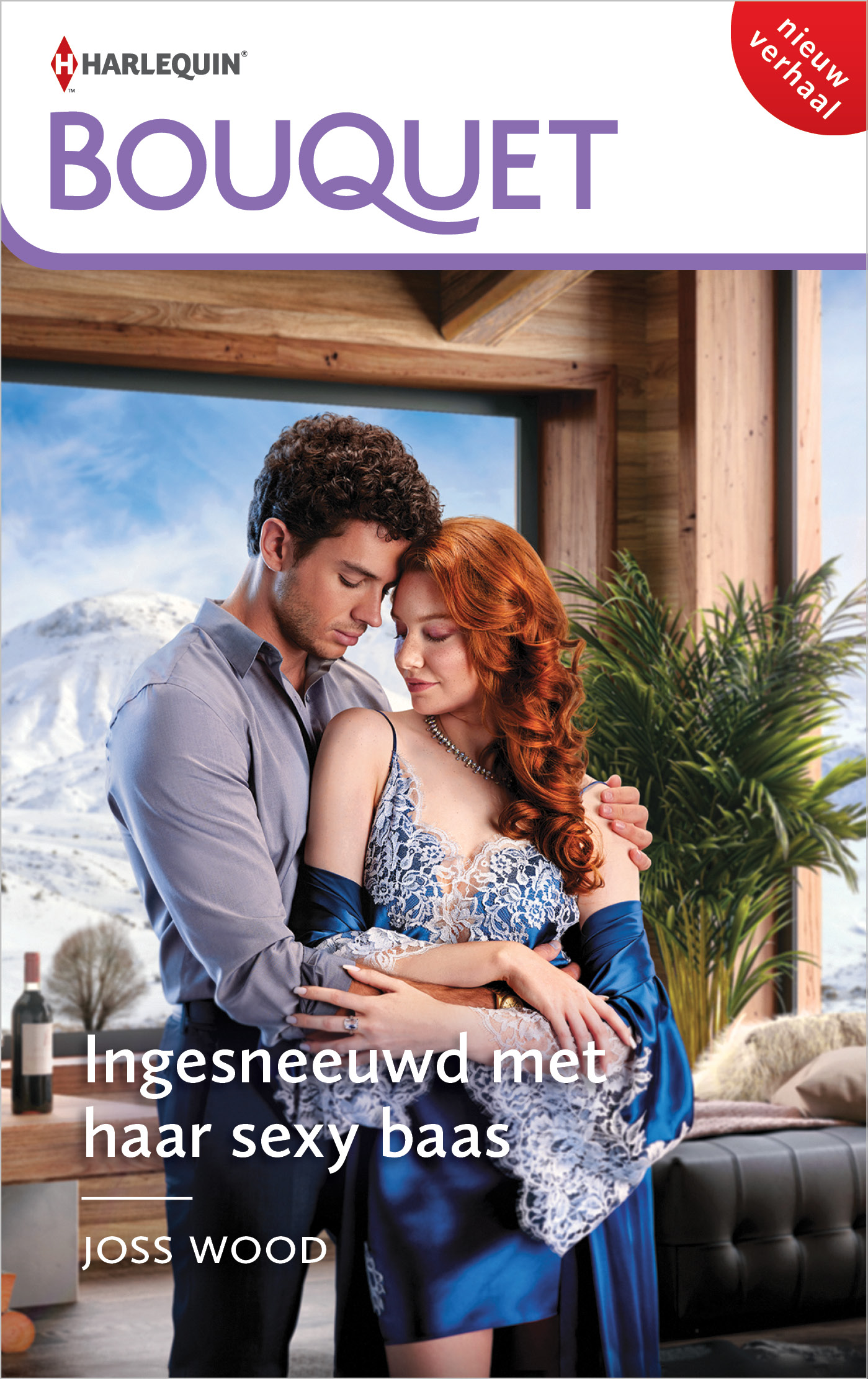 Omslag van Ingesneeuwd met haar sexy baas