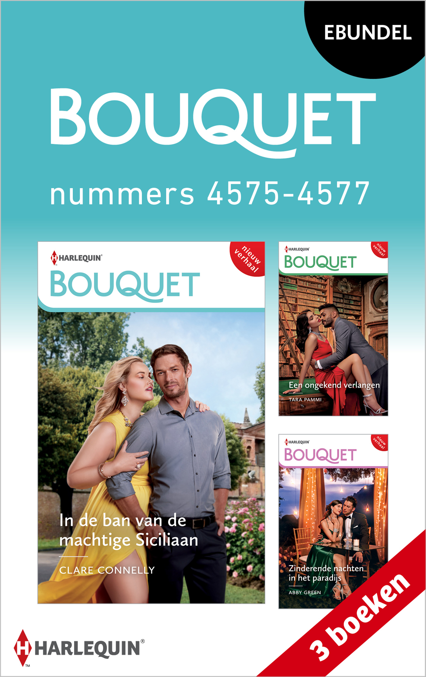 Omslag van Bouquet e-bundel nummers 4575 - 4577