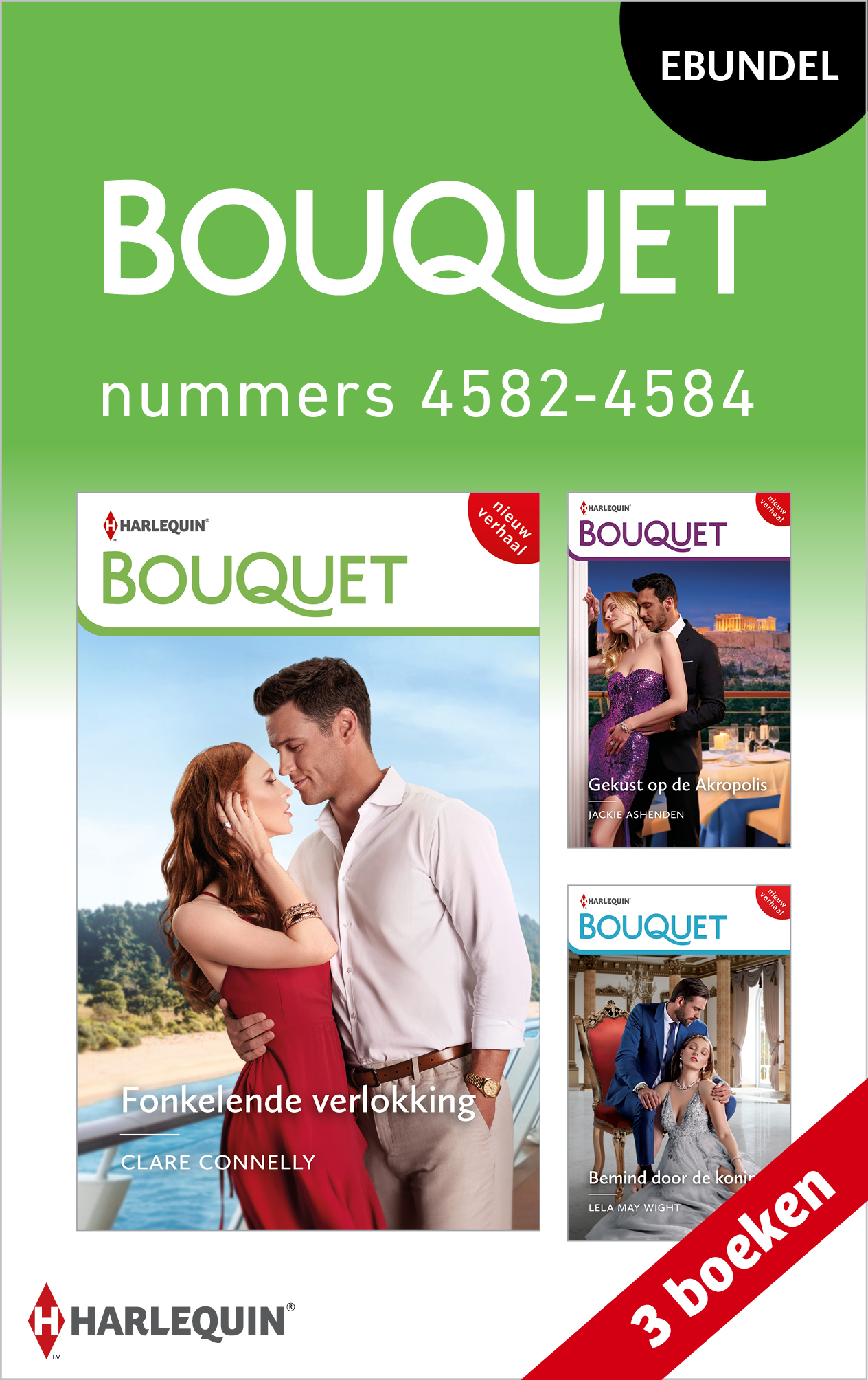 Omslag van Bouquet e-bundel nummers 4582 - 4584