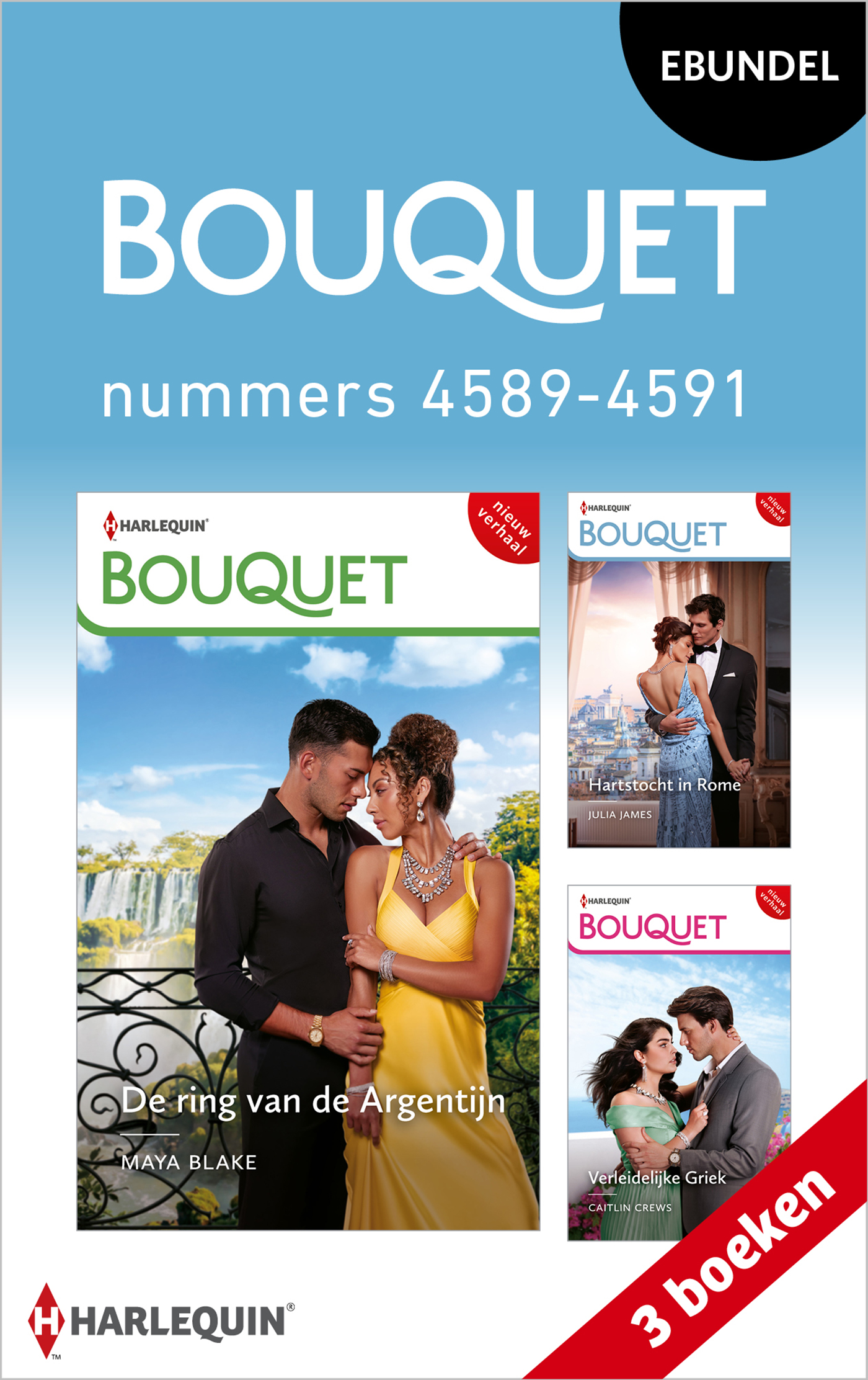 Omslag van Bouquet e-bundel nummers 4589 - 4591