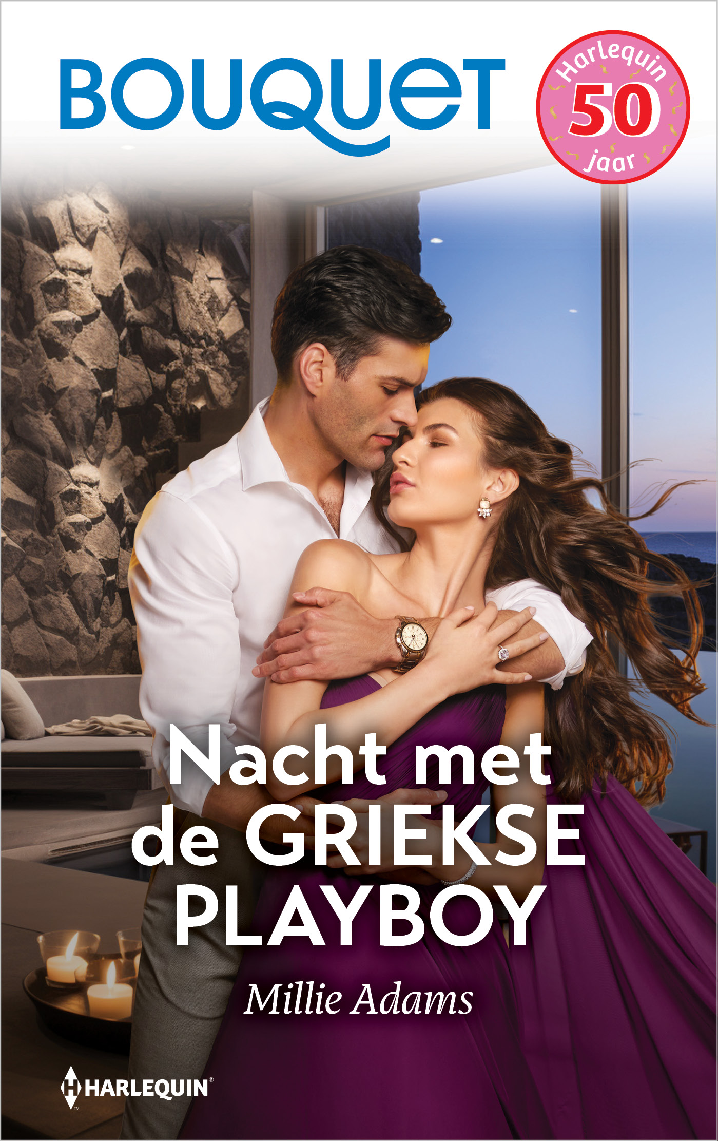 Omslag van Nacht met de Griekse playboy