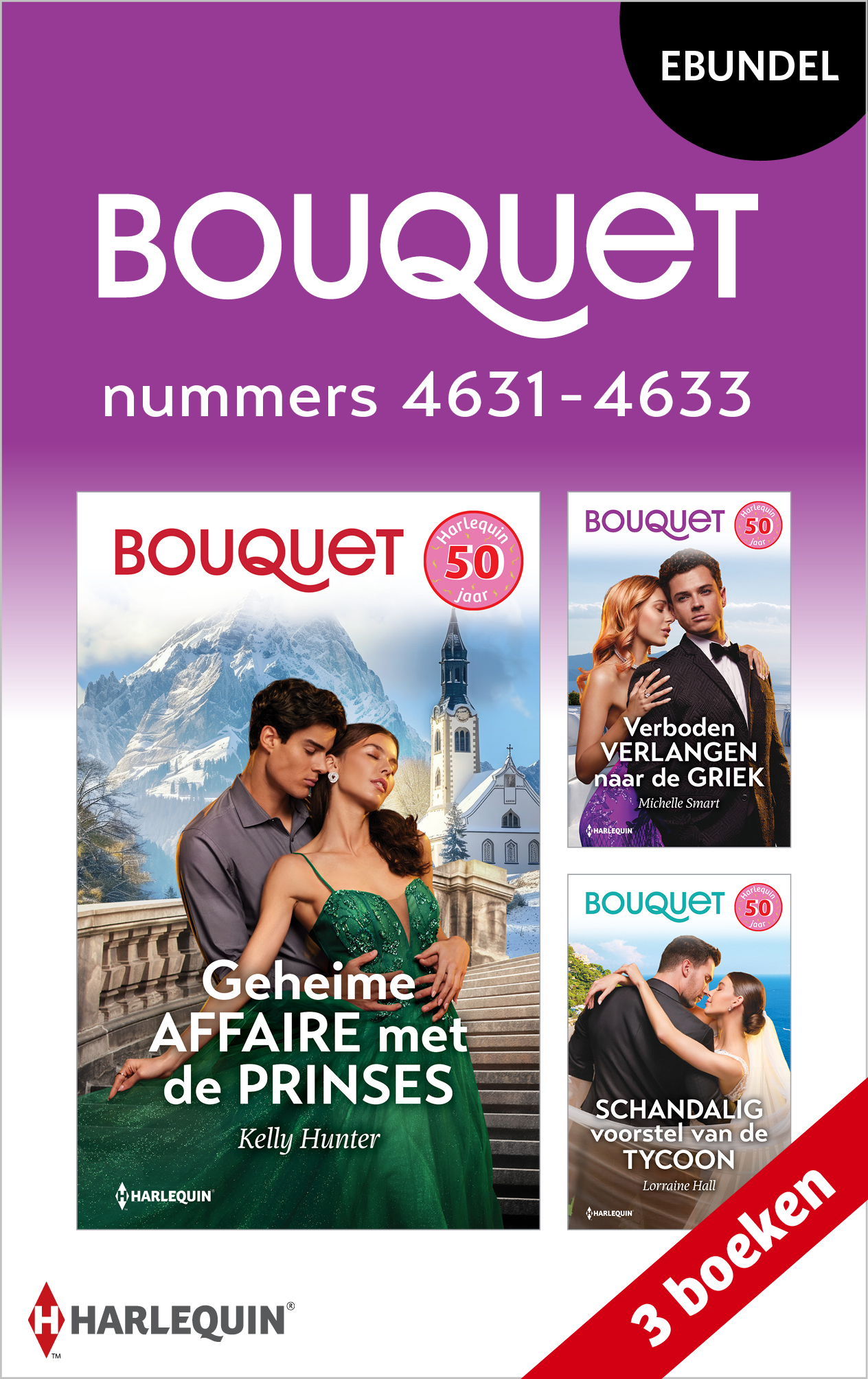 Omslag van Bouquet e-bundel nummers 4631 - 4633
